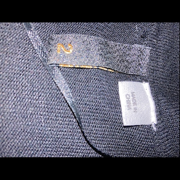 🆕•DIVIDED by H&M Black Cardigan Sweater; Open-front; Short sleeves; NWOT - Picture 10 of 15